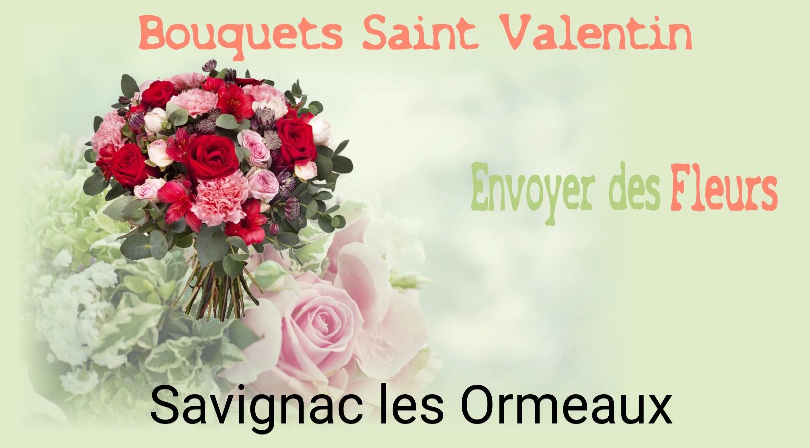 Roses de Saint-Valentin livrées à Savignac-les-Ormeaux